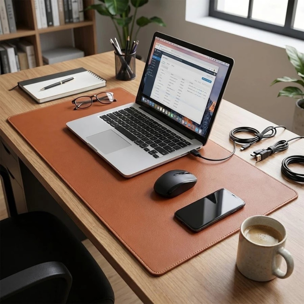 Mouse Pad Couro Gigante