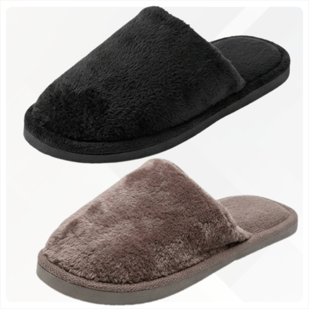 Pantufa Feminino E Masculino Casual Hotel Macia e Leve Lisa Peluciada Forrada